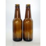 250ml beer bottle amber glass