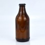 short fat 330ml beer bottle glass