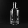 Flint glass bottle for vodka 750ml