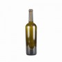 750ml Bordeaux wine glass bottle brown glass