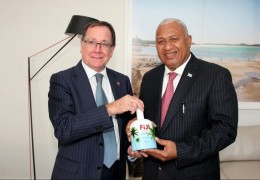 Ambassador of  Fiji Visiting Us